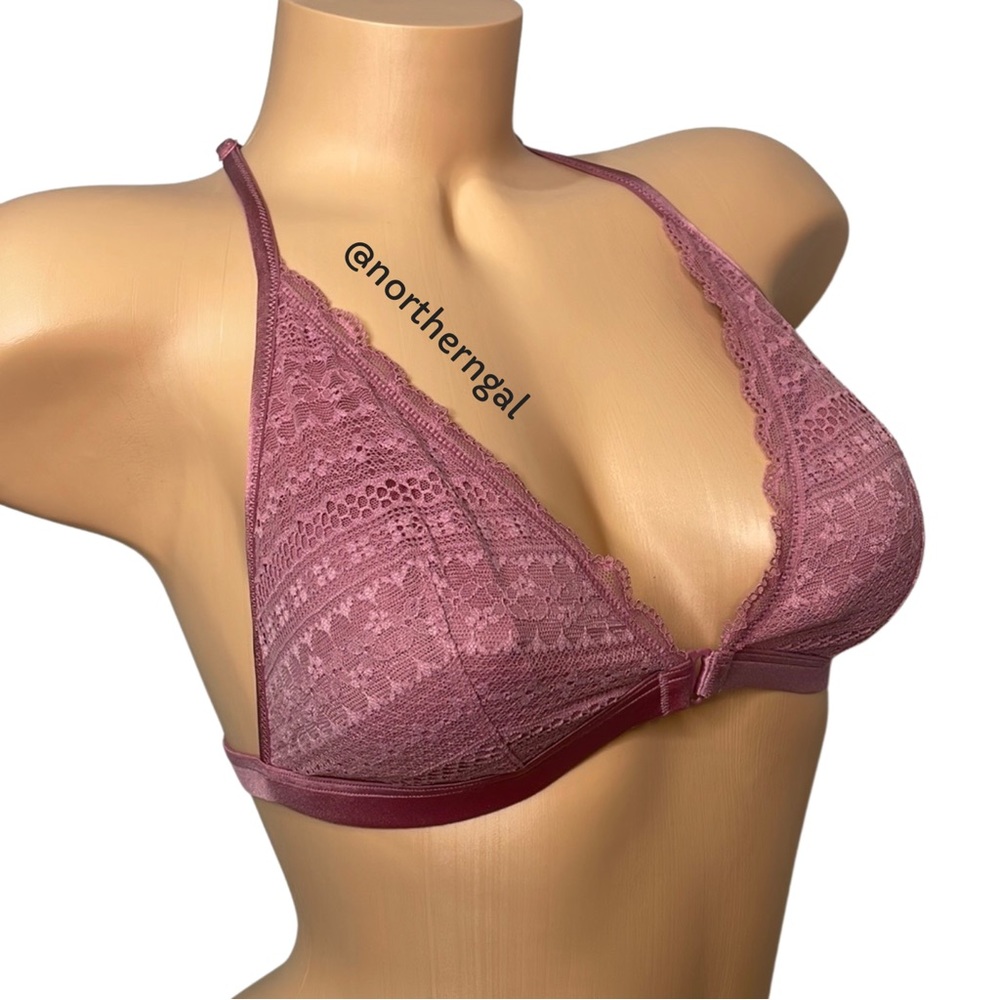 Victoria’s Secret Front Close Bralette Dusty Rose - Picture 5 of 13